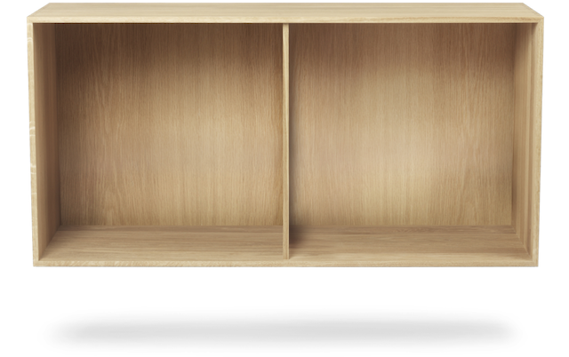 FK63 Bookcase System Horizontal Depth 36 cm Carl Hansen & Søn