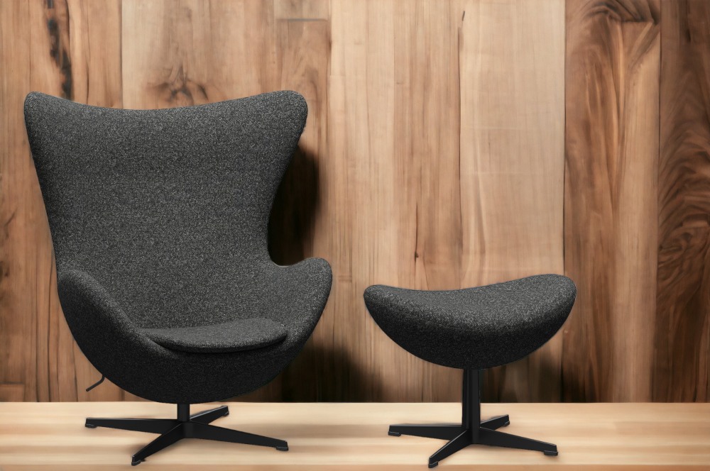 The Egg / Egg Chair armchair and stool Fritz Hansen anniversary model SINGLE PIECES