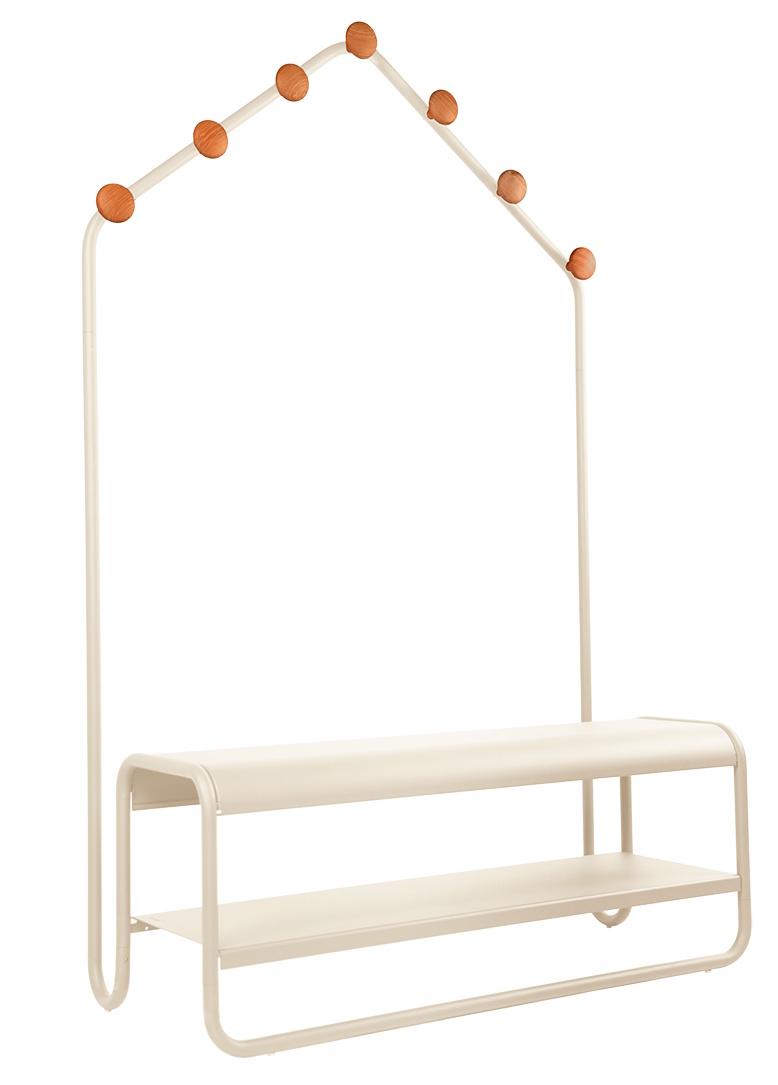 Funambule Coat rack bench Indoor Fermob