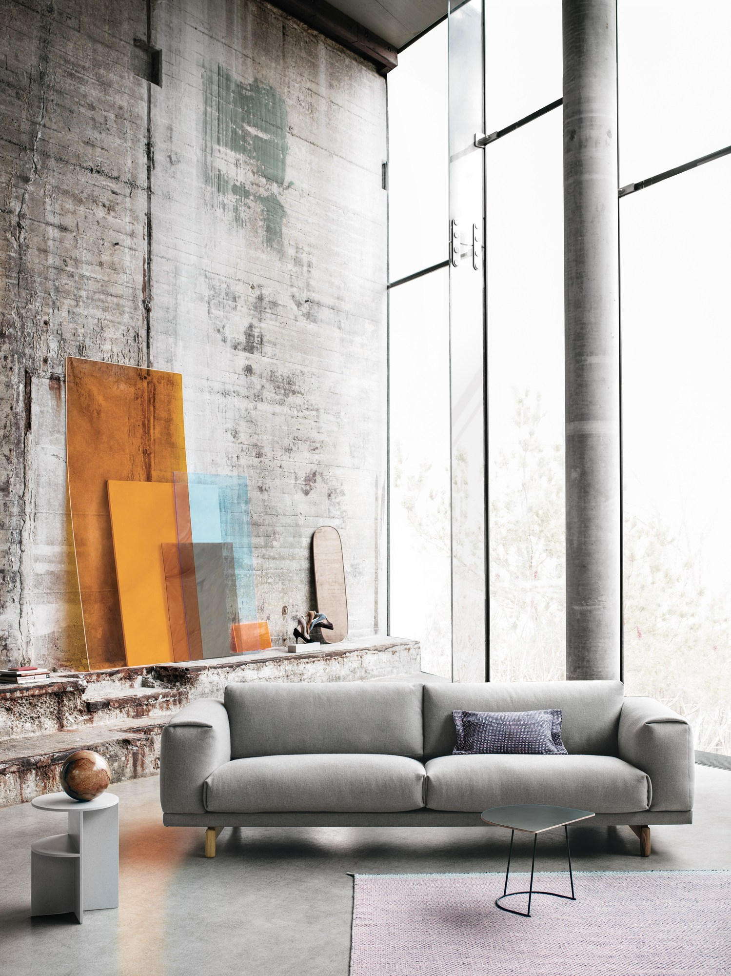 Rest 3-seater sofa Muuto