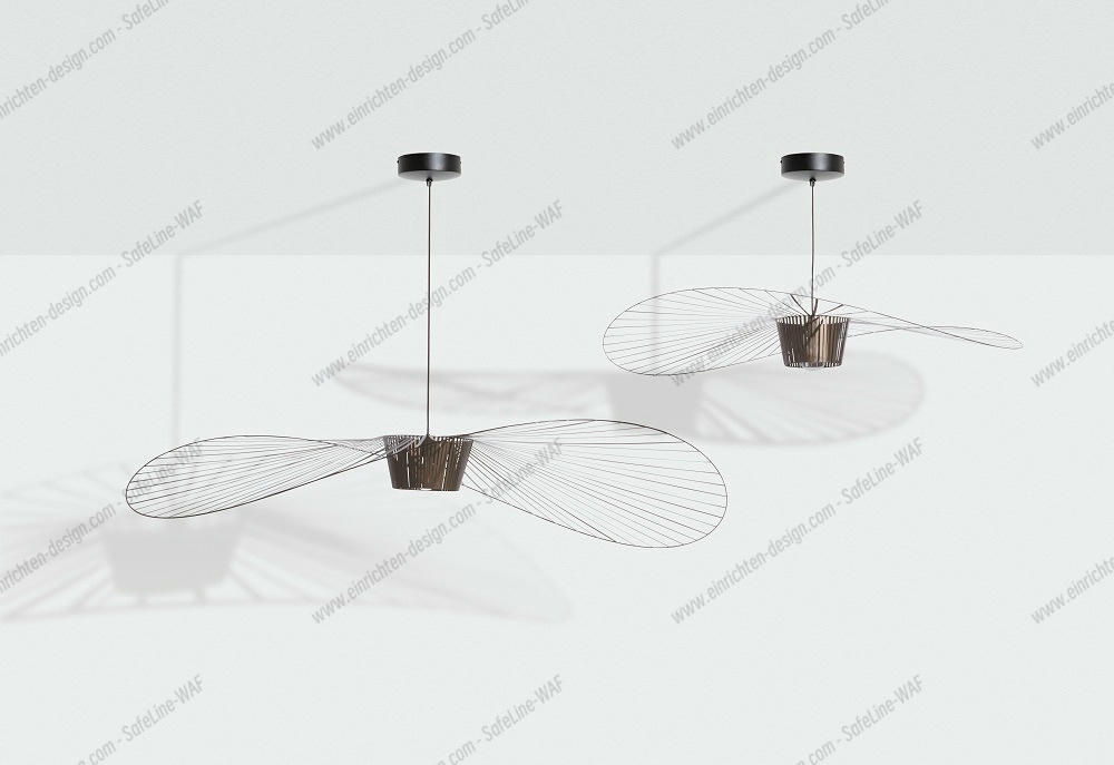 Vertigo Pendant Light Medium Bronze Petite Friture