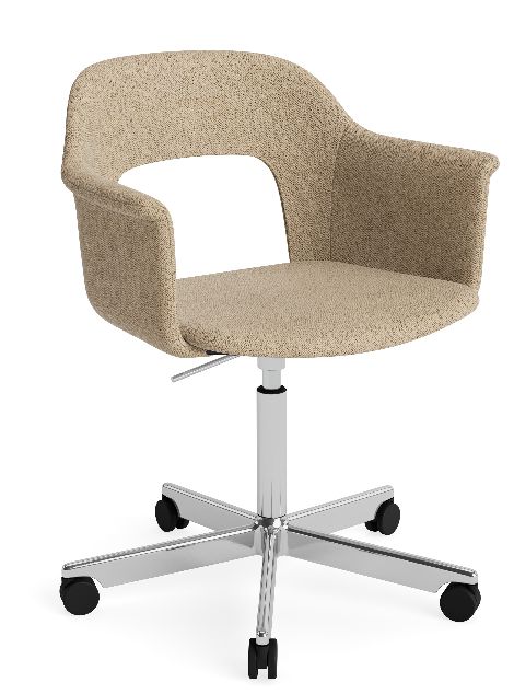 Layout Armchair 244 Armchair 5-star base Hay 