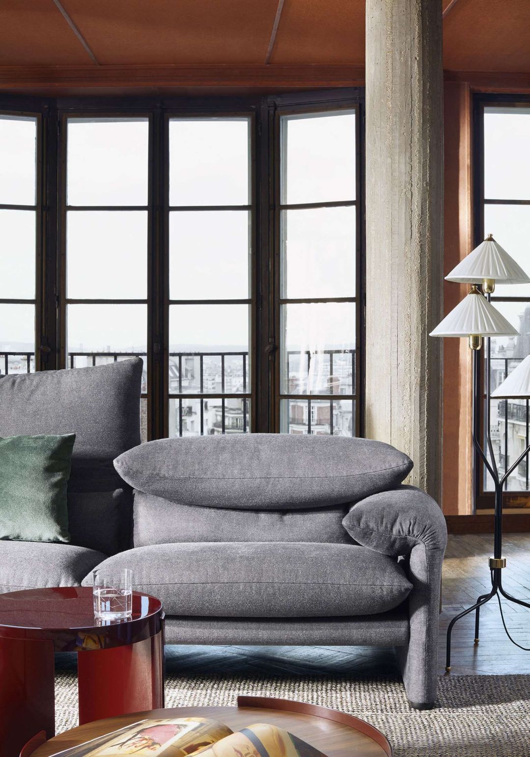 675 Maralunga Sofa 3-seater Cassina