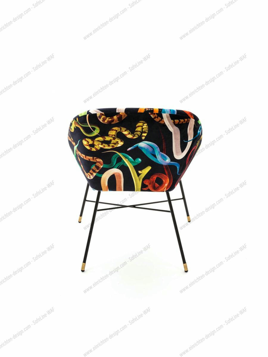 Toiletpaper Padded Chair Snakes Seletti Toiletpaper Padded Chair Snakes Seletti