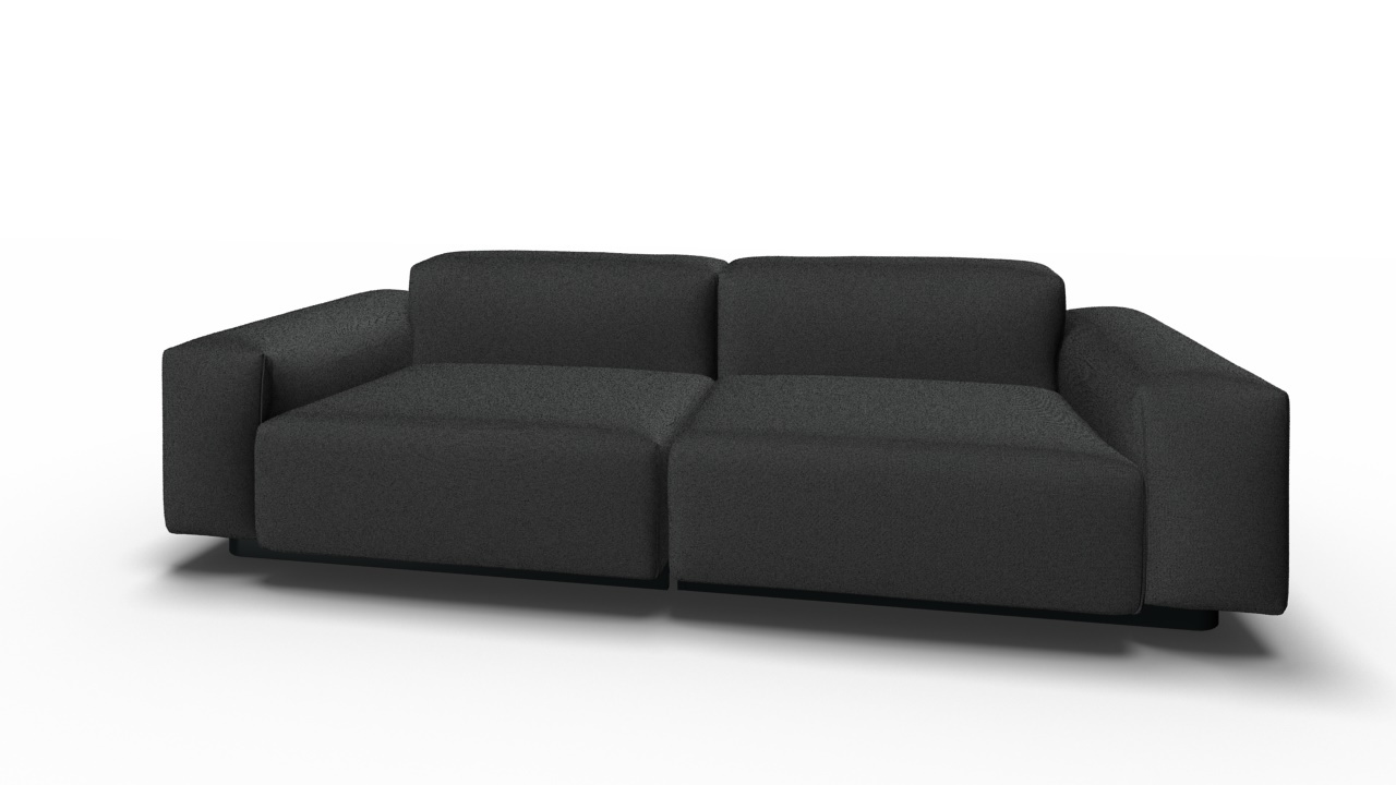 Soft Modular 2 seater sofa Vitra
