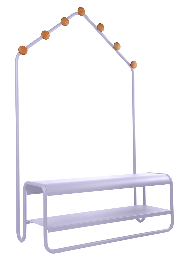 Funambule Coat rack bench Indoor Fermob