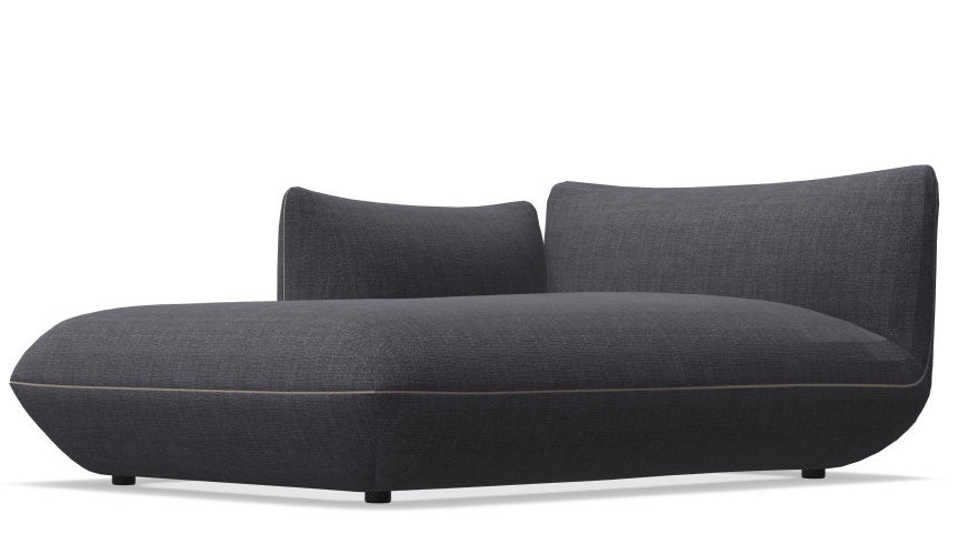 Jalis lounger element with armrest left Cor