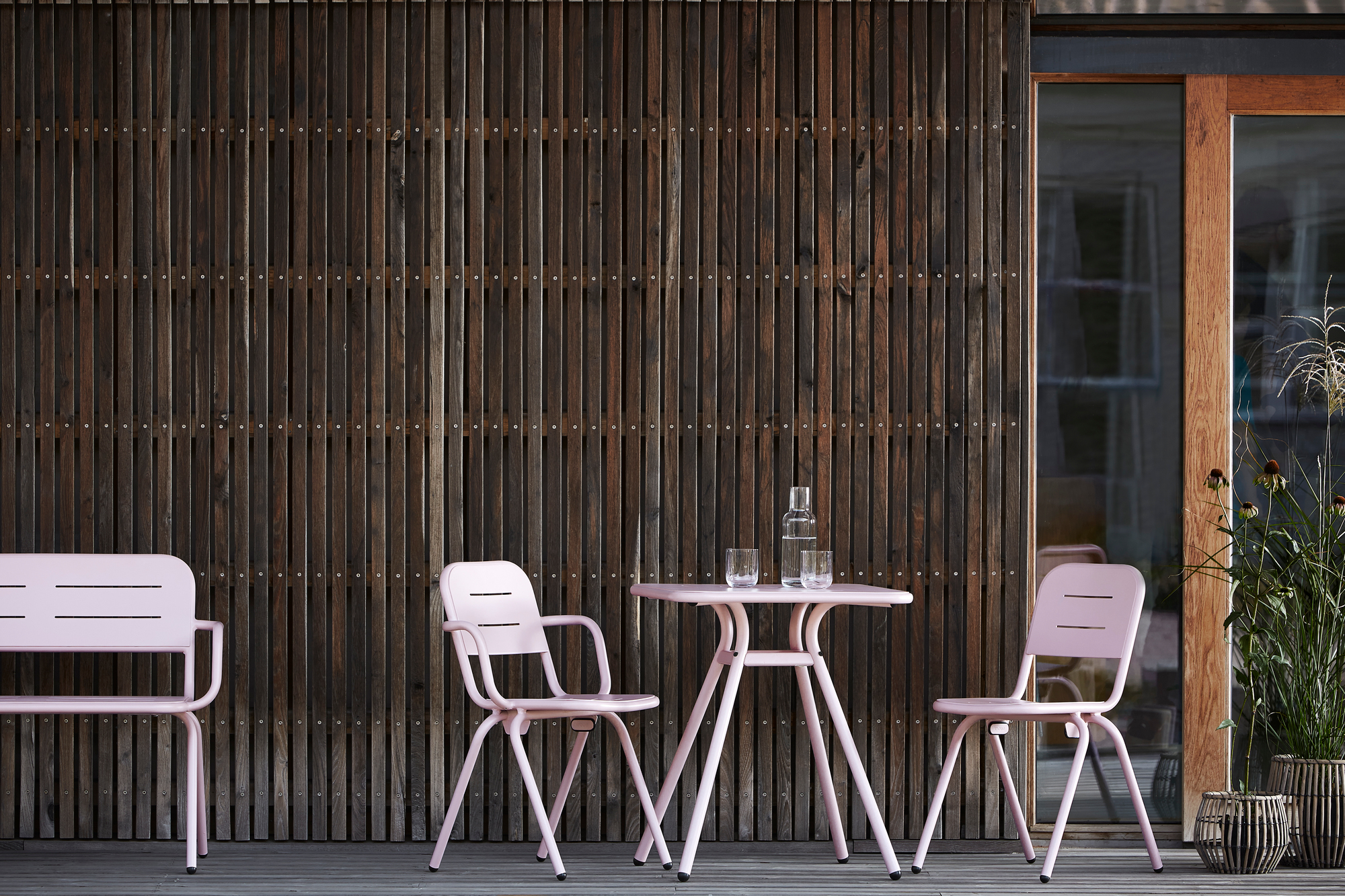Ray Cafe Chair Outdoor Chair Corten Woud Corten Woud