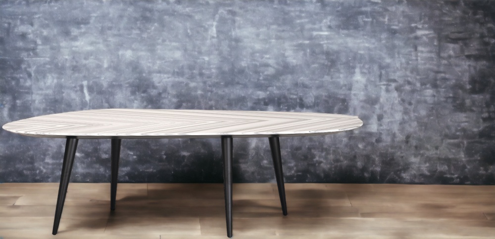 2318 Tweed Marble Dining Table W 250 cm Zanotta