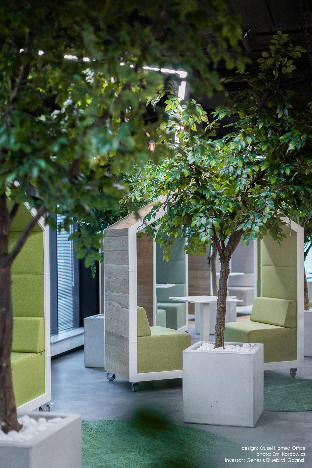 treehouse TH 2 Acoustic furniture for 2 persons Bejot
