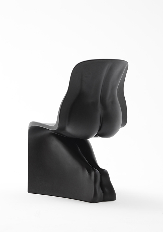 Her Opaca chair BLACK MATT Casamania Horm SINGLE PIECE Her Opaca chair BLACK MATT Casamania Horm SINGLE PIECE