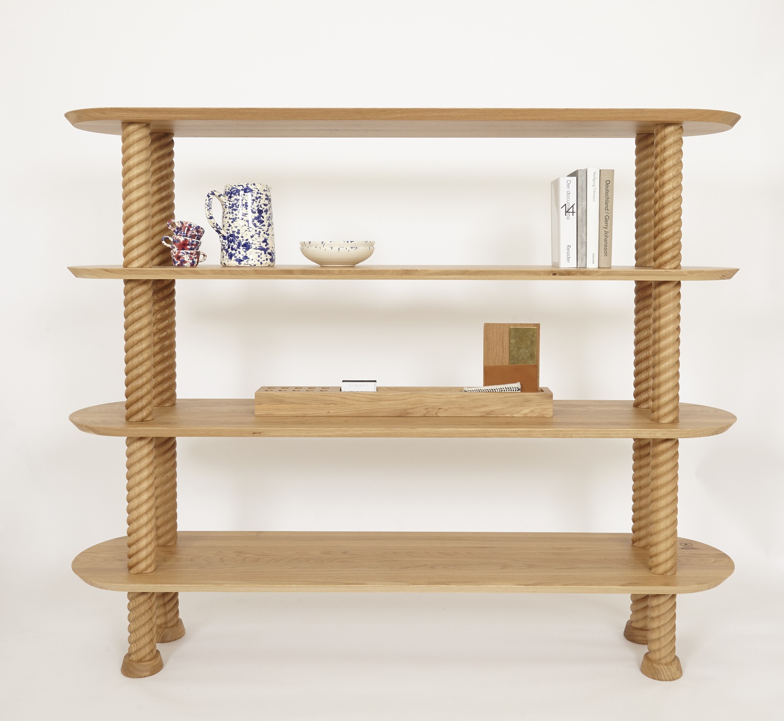 The Hansen Family Craft #80 Rope Shelf Hans Hansen
