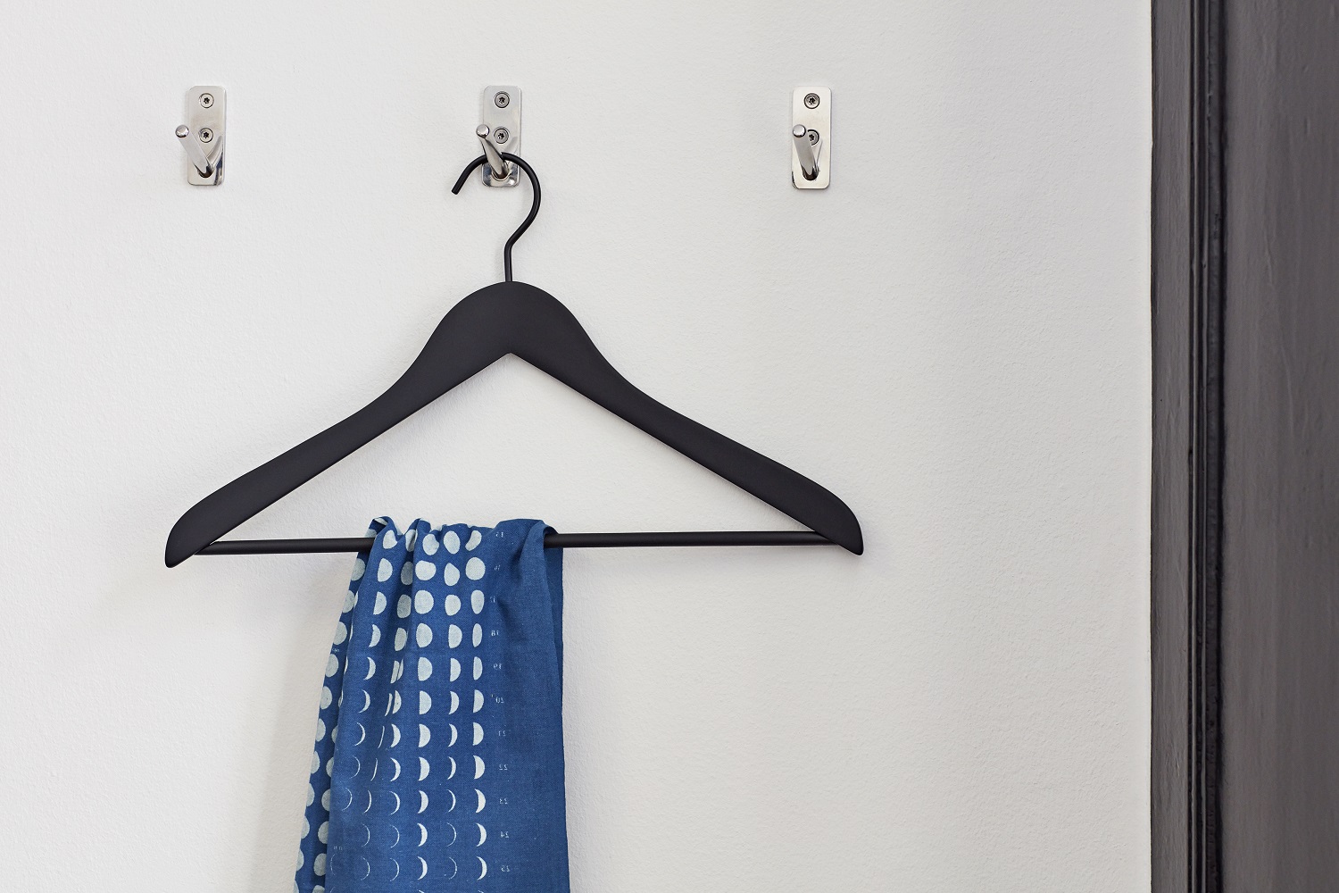 Soft Coat Hanger Bar-Wide 44 coat hanger set of 4 Hay