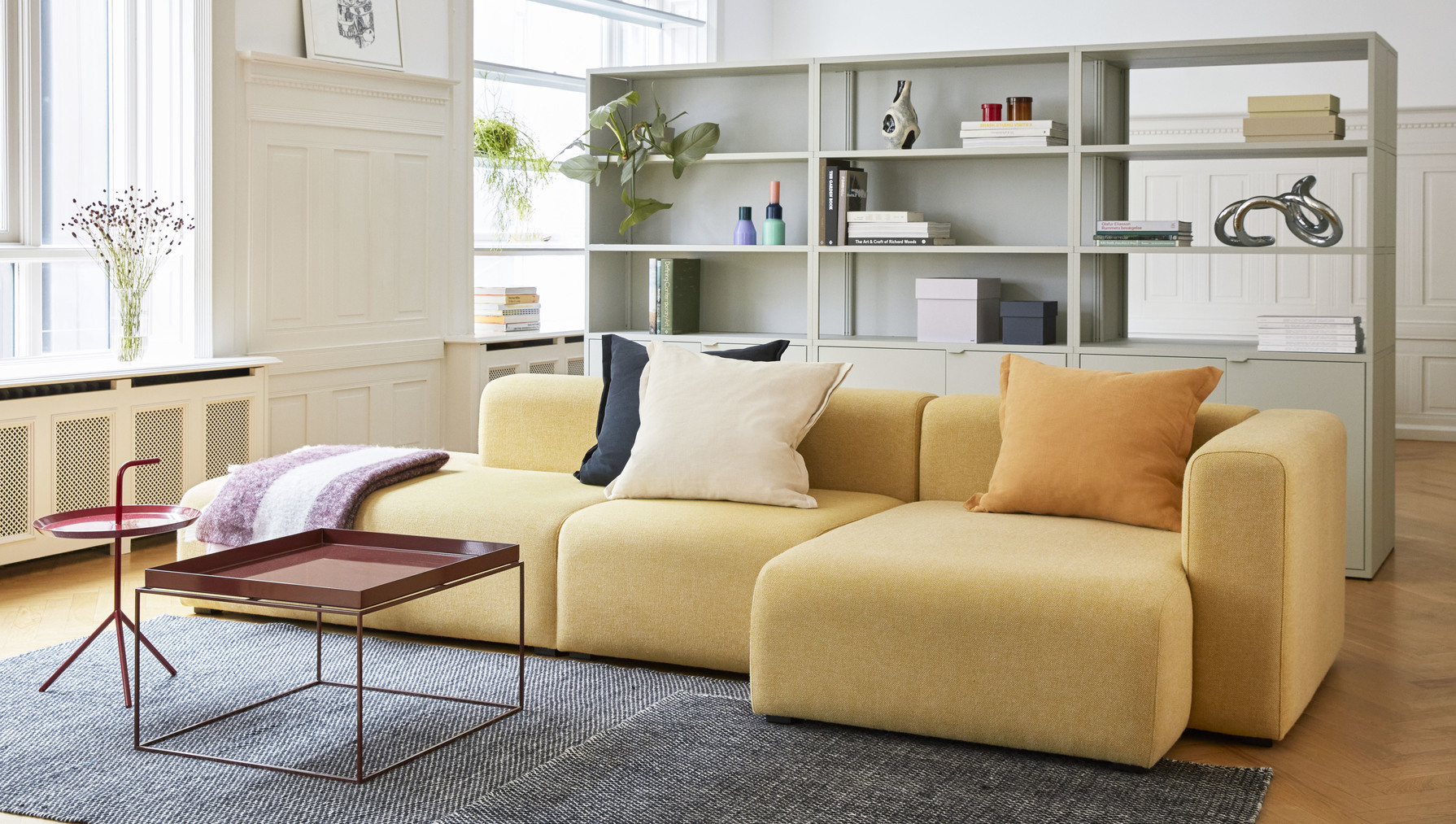 Mags Sofa 3 Seater Combination 4 Hay Hallingdal 130 - Right