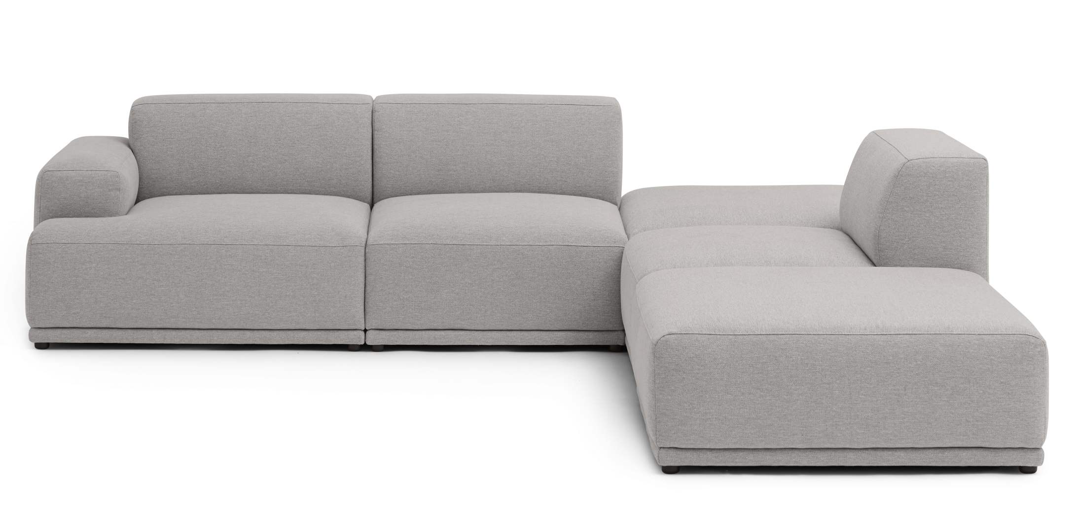Connect Soft Modular corner sofa Clay 12 configuration 3 Muuto
