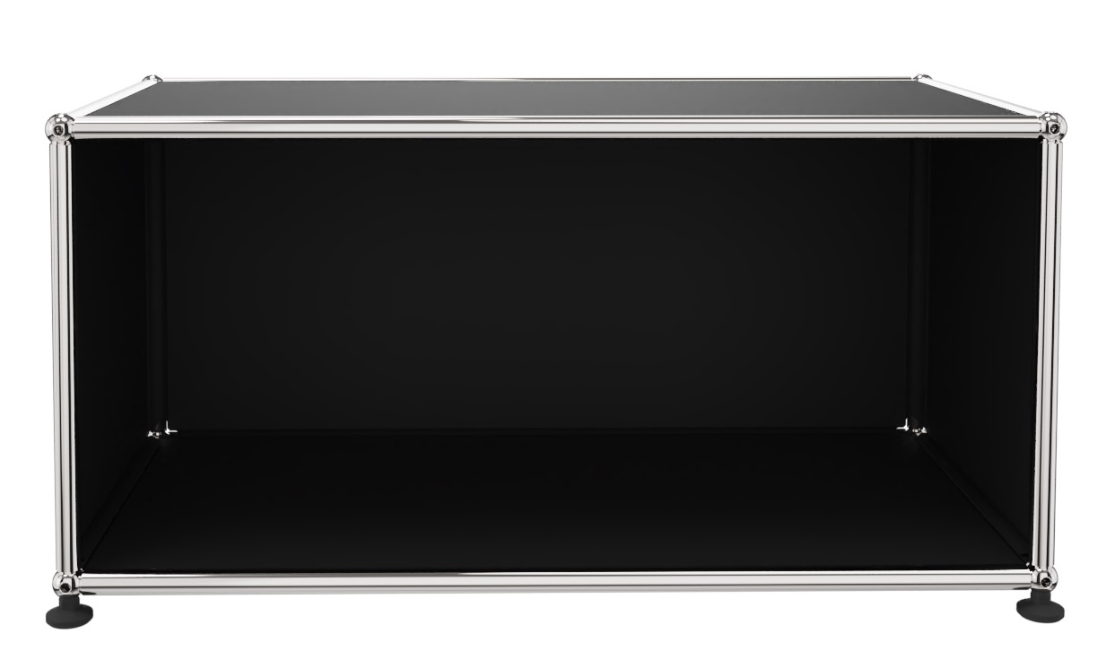 USM Haller Lowboard Open Graphite black - FAST DELIVERY