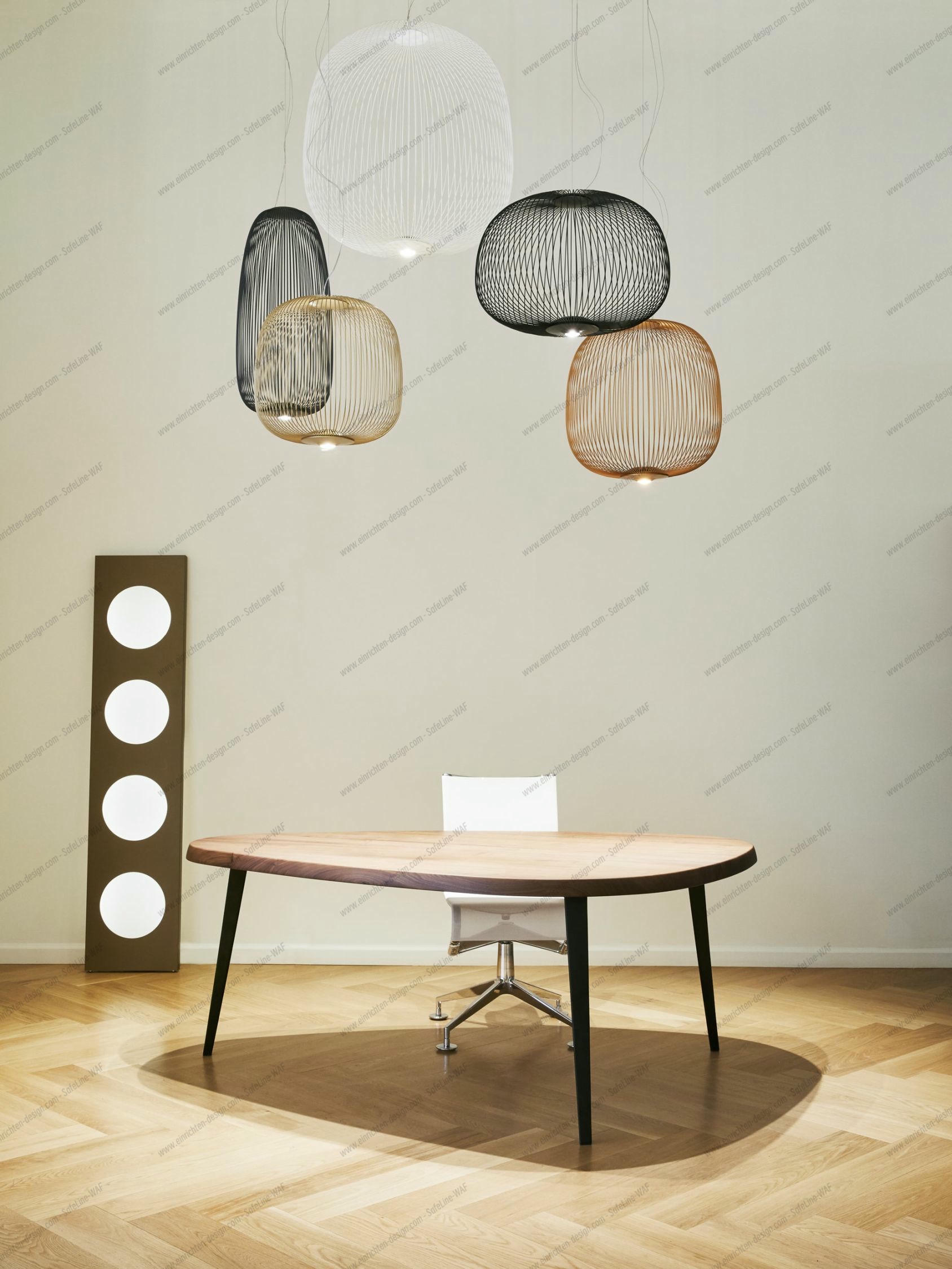Spokes 2 piccola Pendant lamp white Foscarini