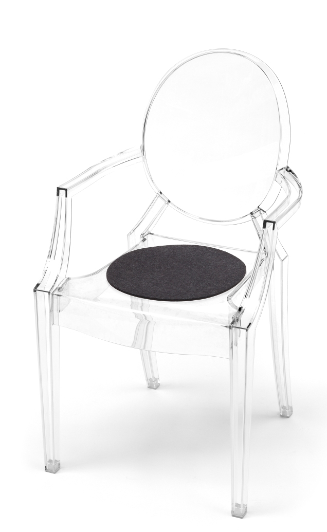 Seat pad - Felt pad für den Louis Ghost Stuhl von Hey Sign