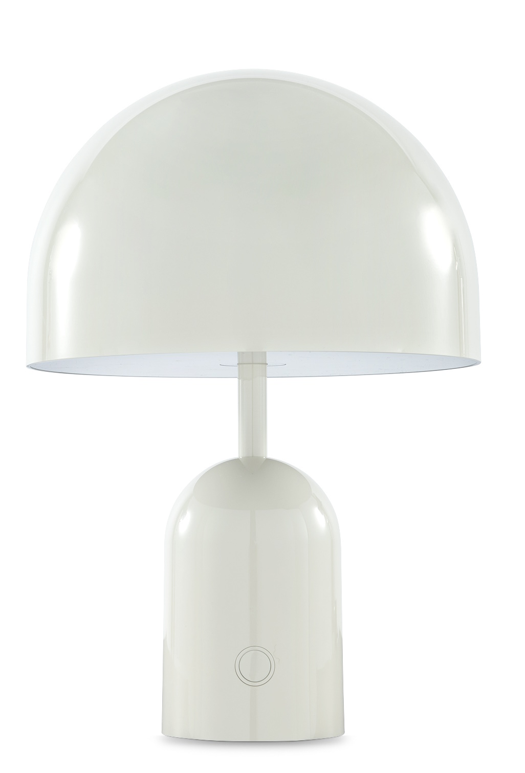 Bell Portable LED Table lamp Rechargeable lamp / Table lamp Tom Dixon Light grey Hellgraue Bell Portable LED Tischleuchte von Tom Dixon, Akkuleuchte für Innen und Außen.
