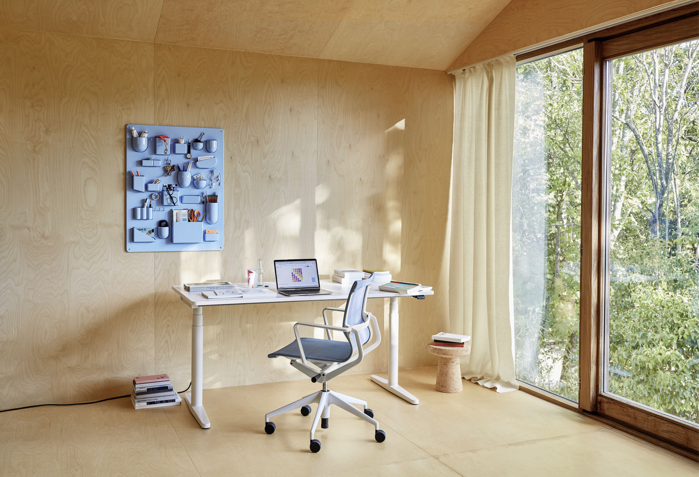 Tyde 2 Standing/Sitting Table Home Desk Vitra desk