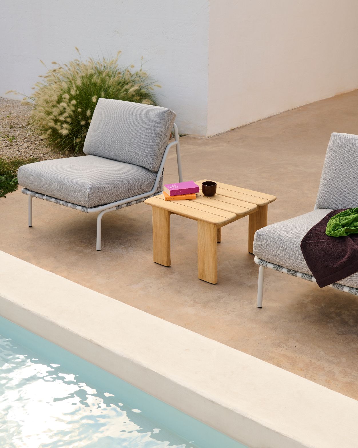 Assemble Coffee Table Coffee Table 55x55 cm Teak Outdoor Muuto 