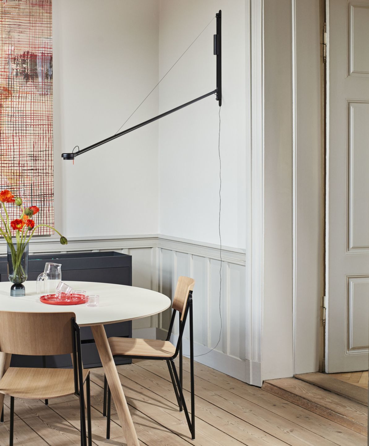 Fifty-Fifty Wall Lamp Hay