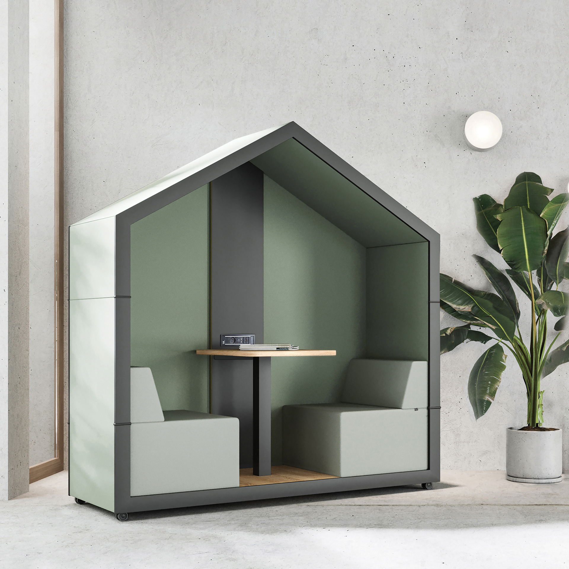 treehouse TH 2 Acoustic furniture for 2 persons Bejot