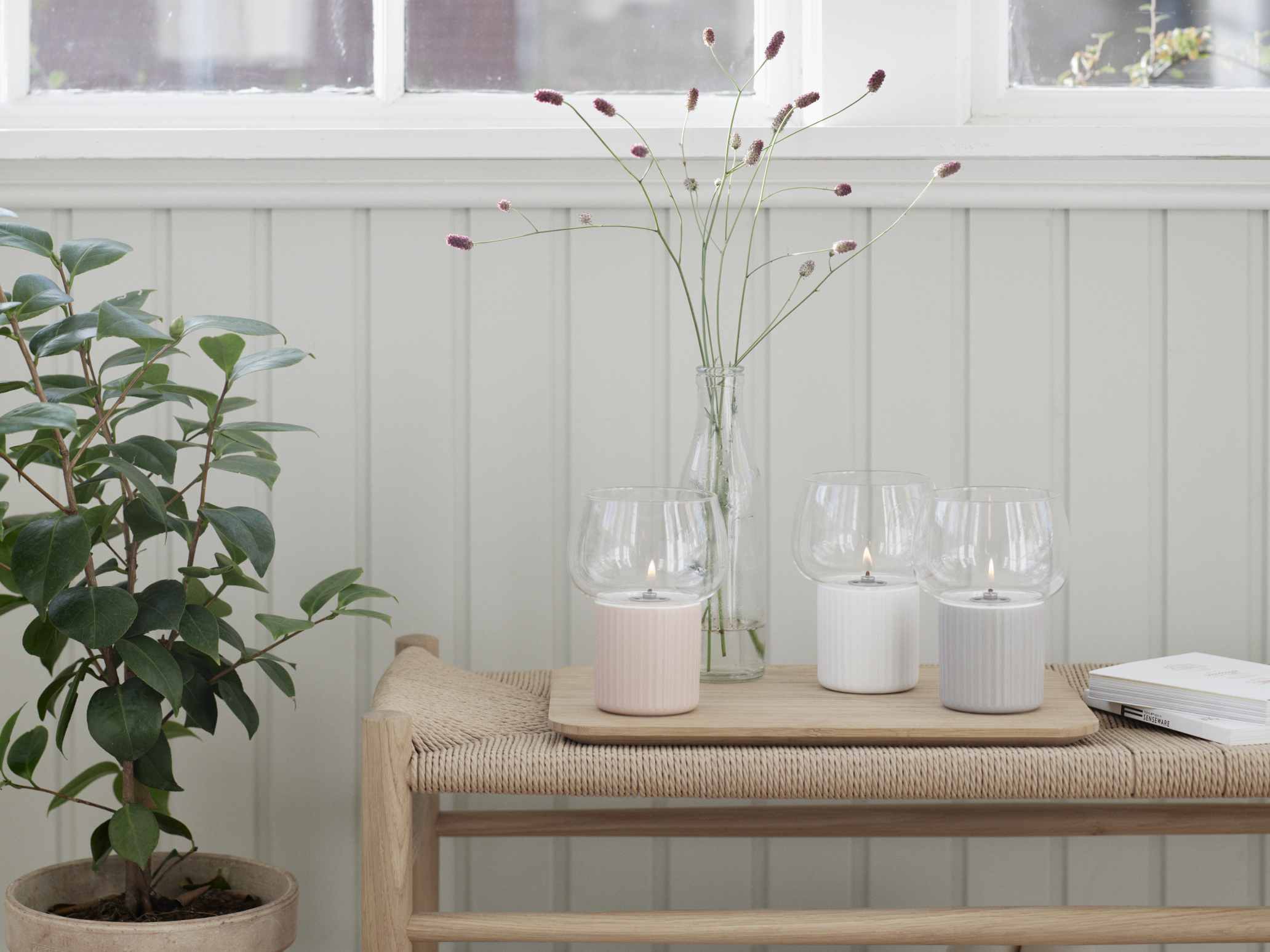 Hygge Hurricane Wind Light RIG TIG by Stelton Grey SINGLE PIECES