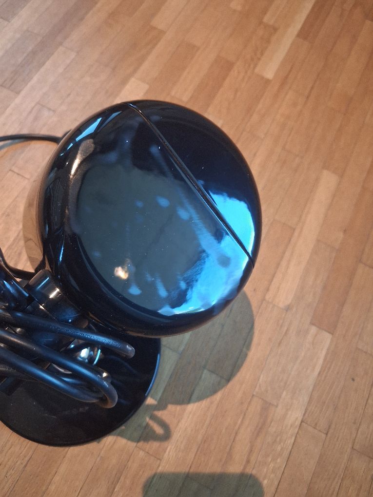 Mini Coupé 2201 Table Lamp Glossy Black Oluce IMPERFECT ITEMS