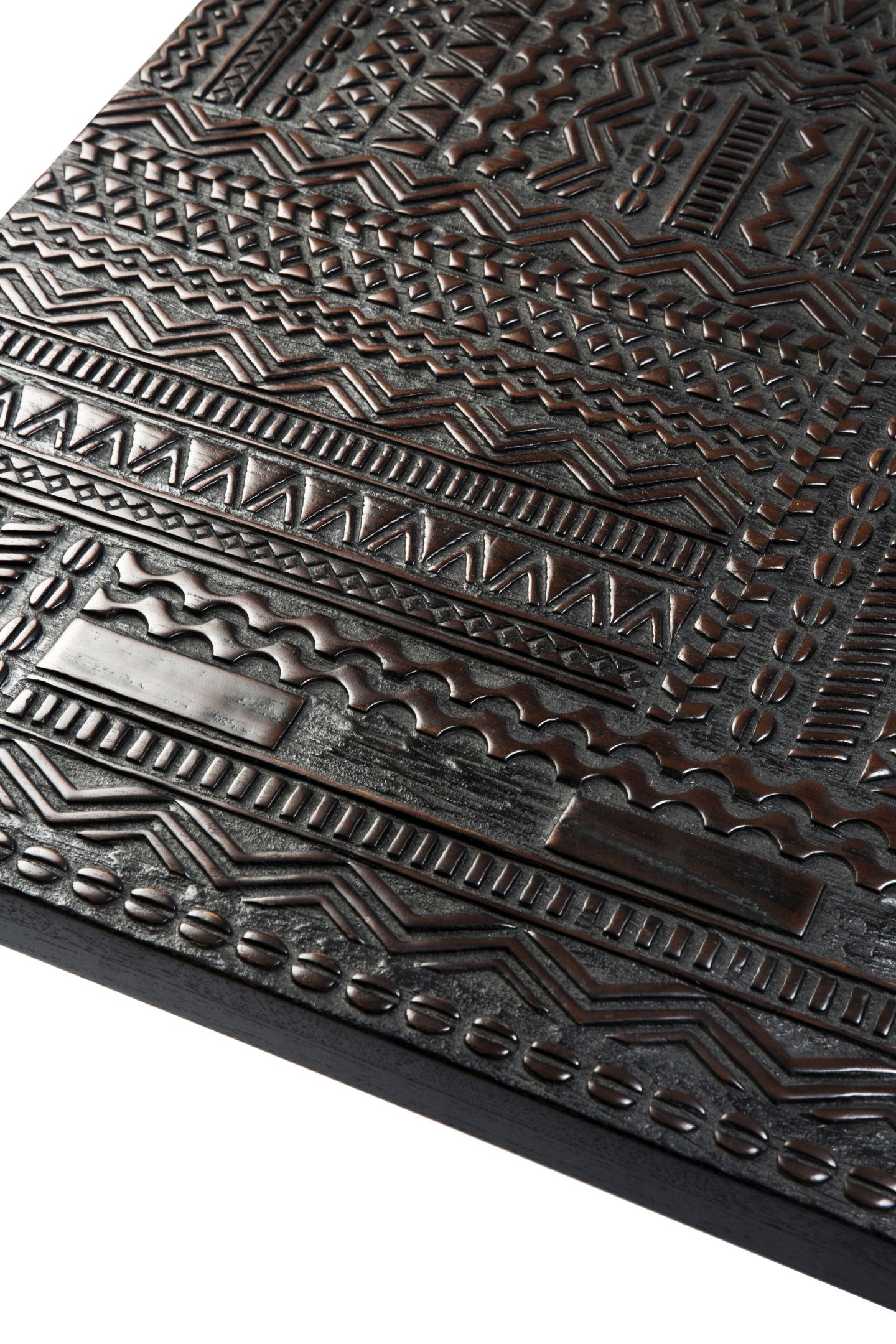 Tabwa Blok Coffee Table Teak Black Ethnicraft