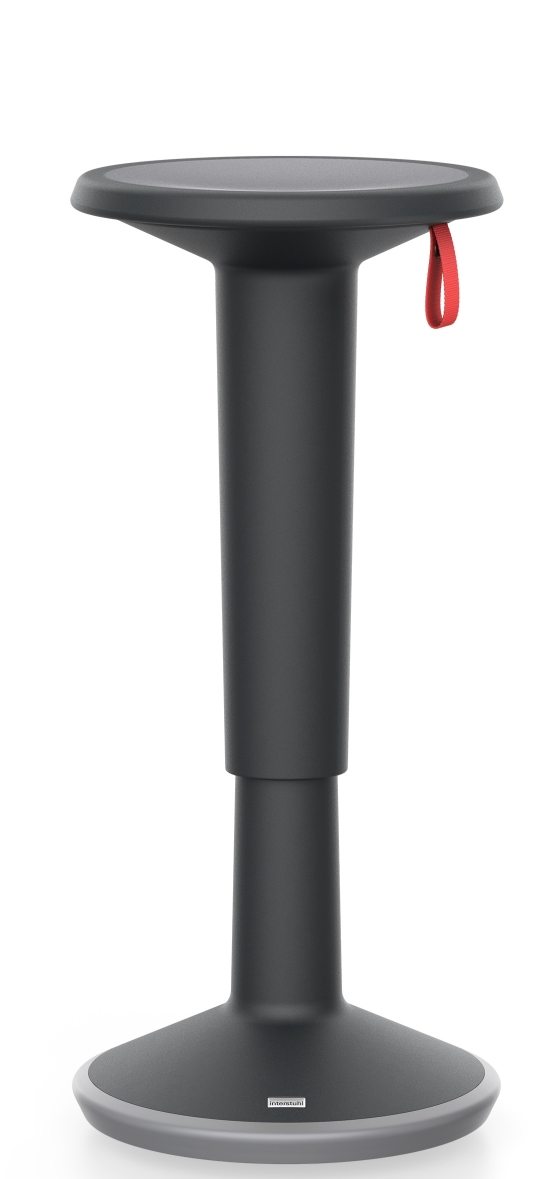 UPis1 110U Stand-Up Standing stool Interstuhl Black