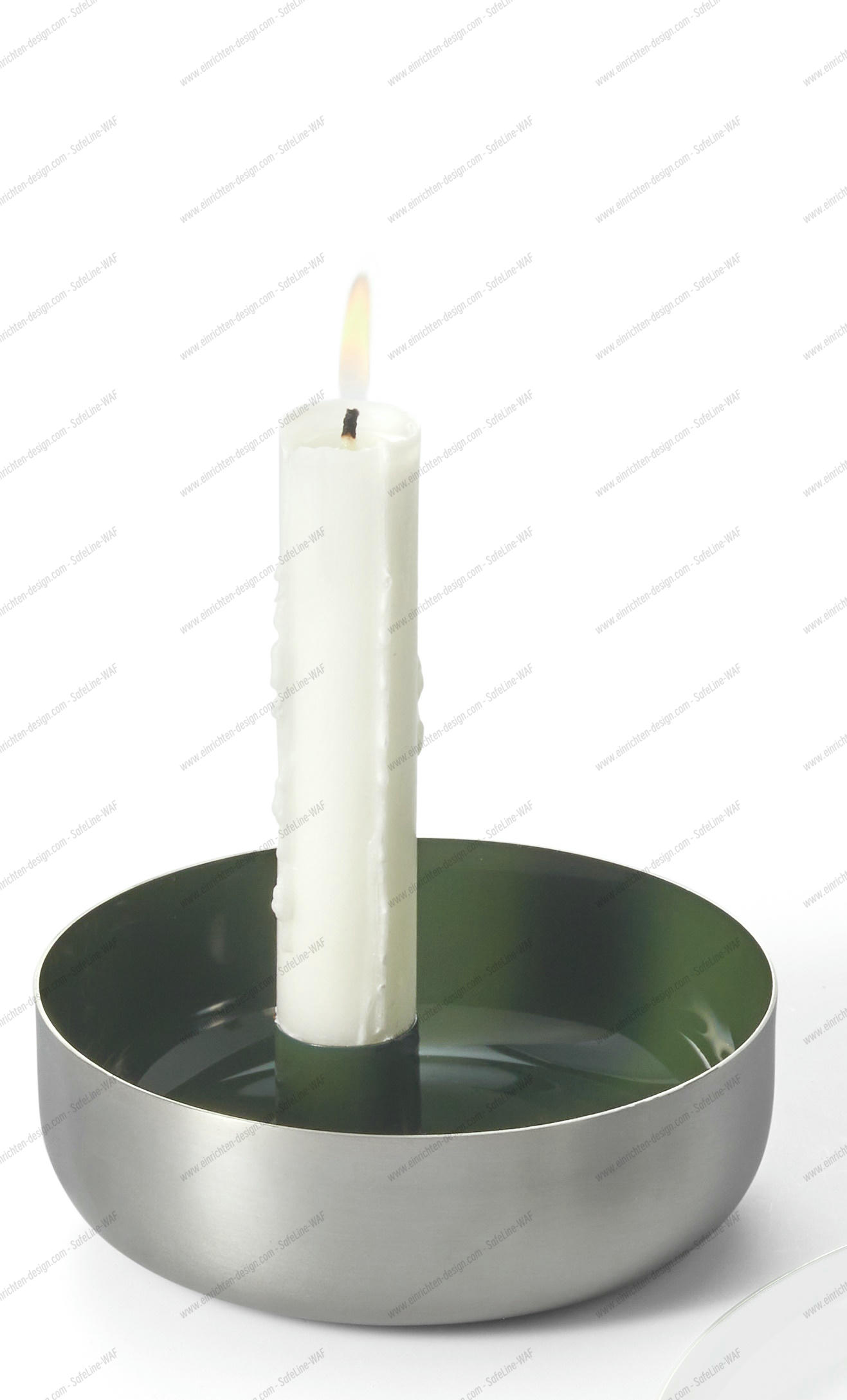 Biel 1 candle bowl steel Philippi