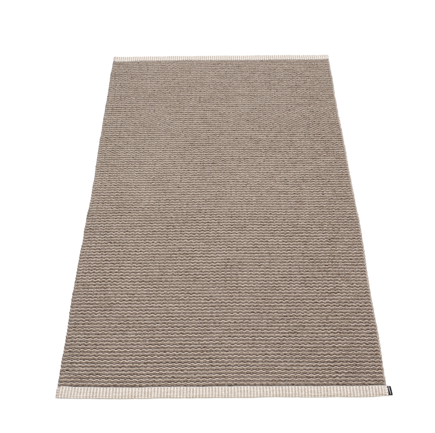 Mono Plastic Carpet 85x260 Pappelina Mud