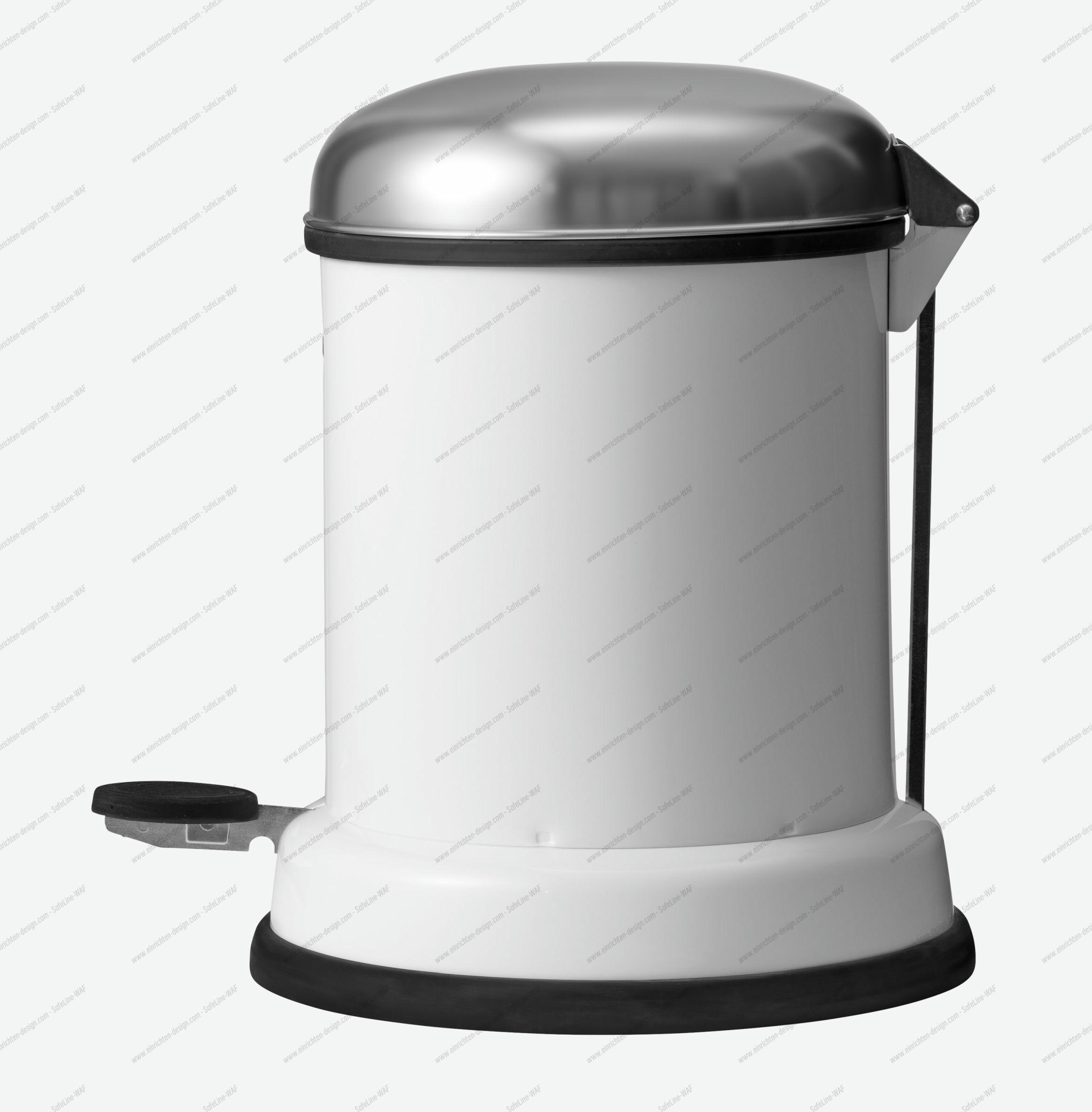 Pedal bin 8L WHITE Vipp SINGLE PIECES
