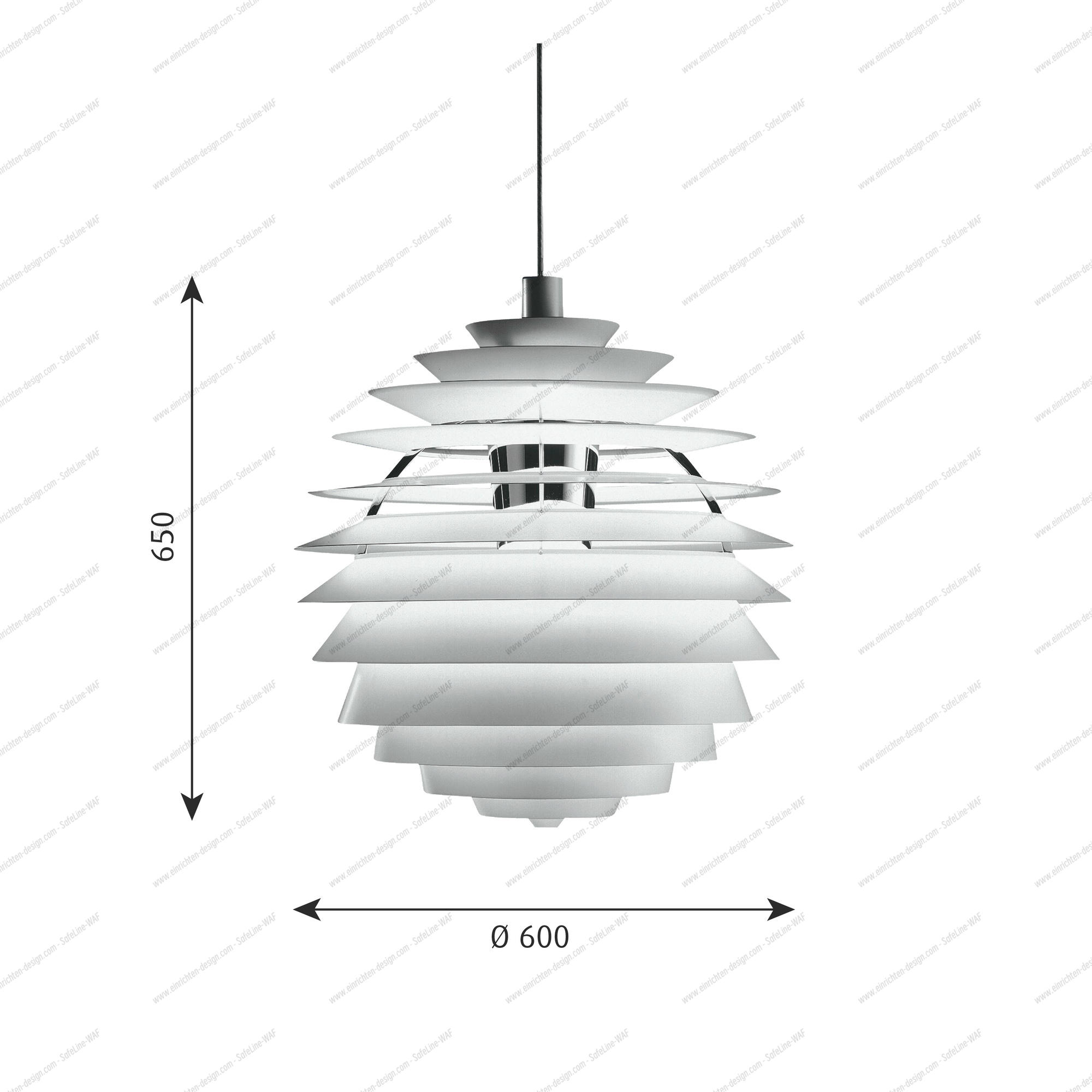PH Louvre LED Pendant light Louis Poulsen