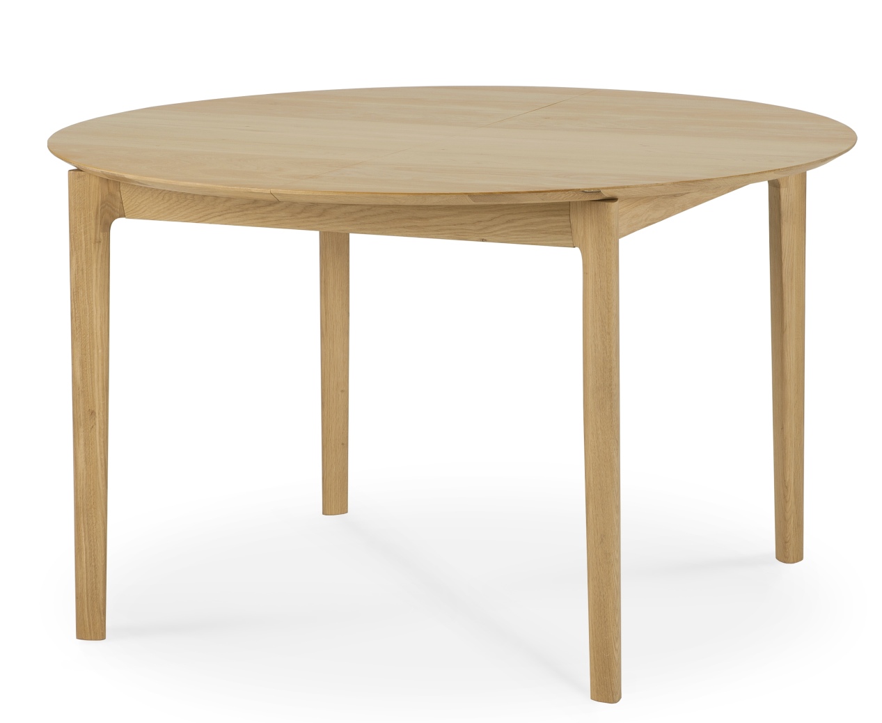 Bok Oak Extendable Table Round Ethnicraft