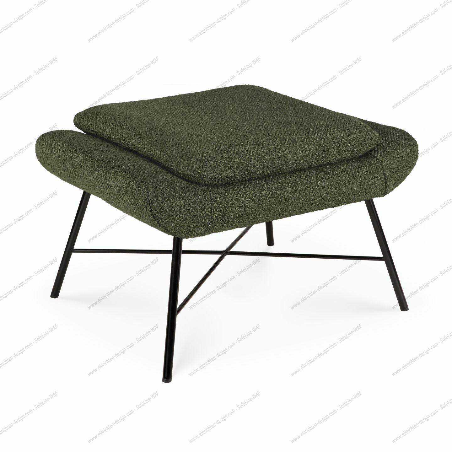 Barrow Footstool Pine Green Ethnicraft