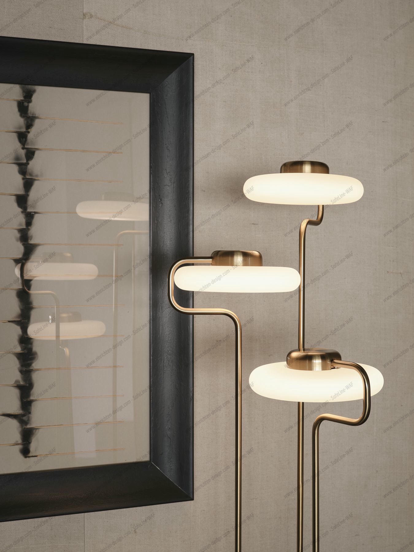 Tratto Floor lamp black Kdln