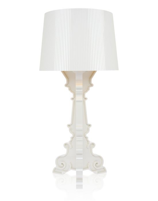 Bourgie painted white Kartell