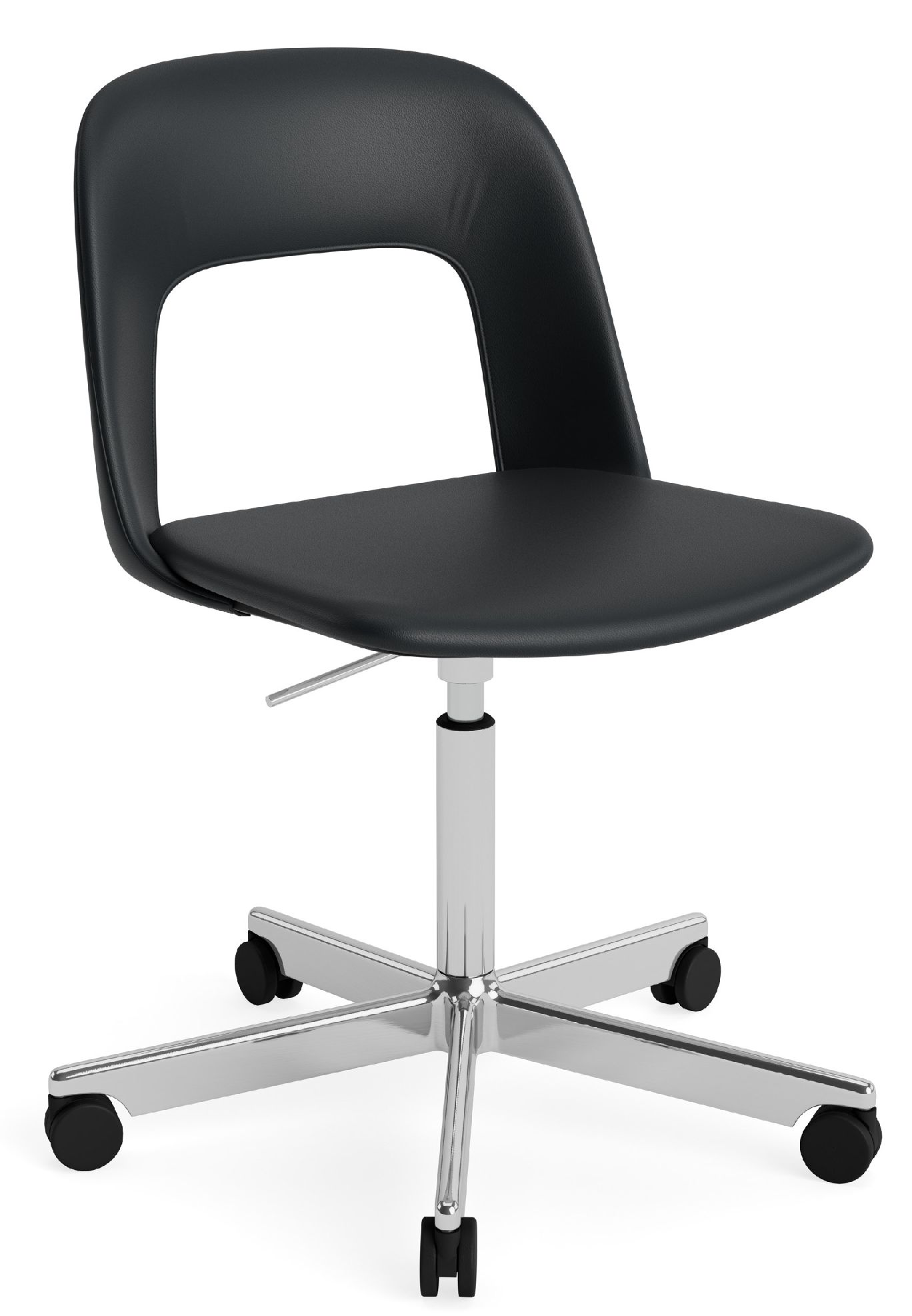 Layout Side Chair 144 5-star swivel base chair Hay 