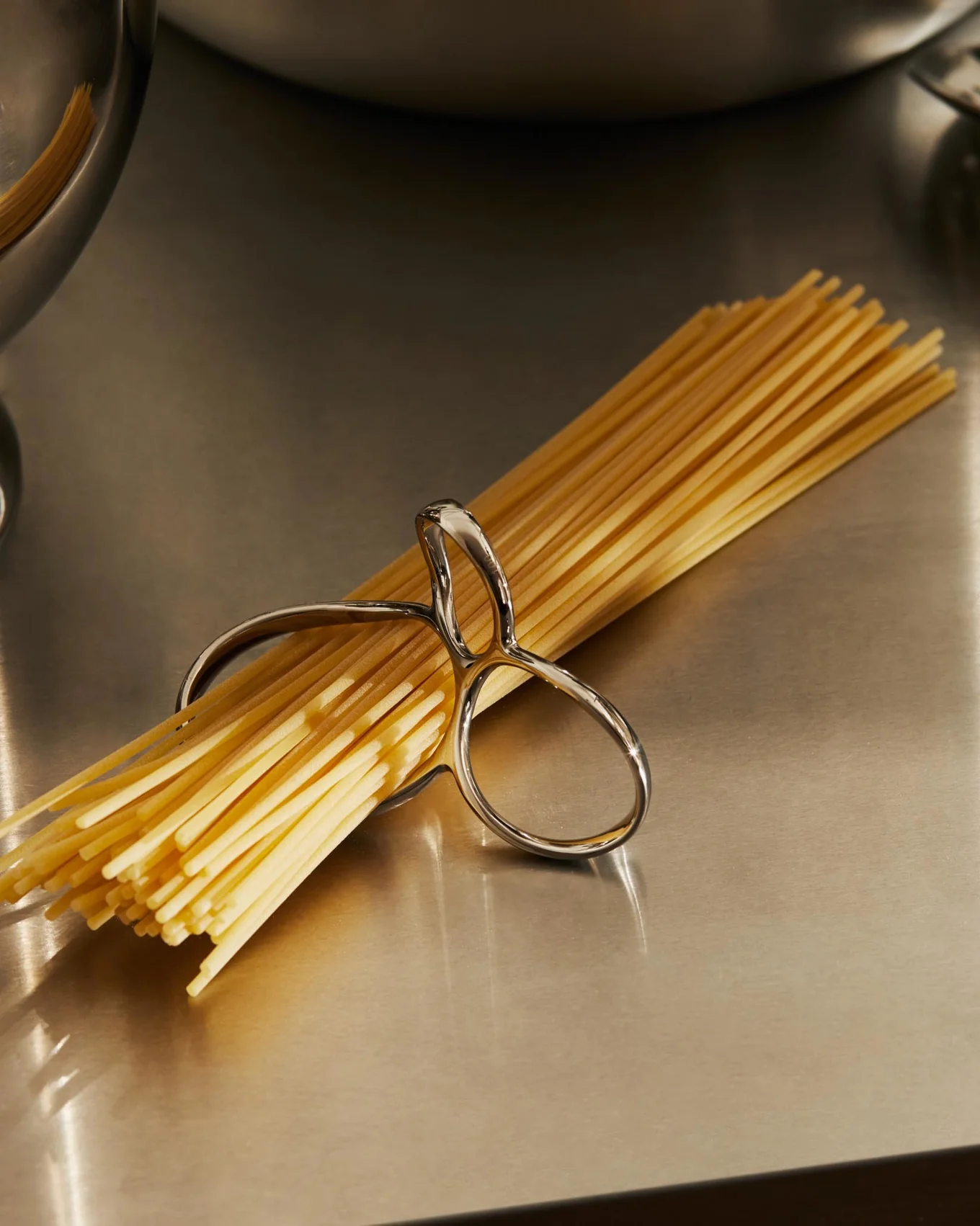 Voile spaghetti measure rose gold PG01 GP Alessi SINGLE PIECES