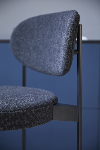 Series 430 Bar Stool Bar stool 75 cm BLACK / REMIX 123 Verpan SINGLE PIECES