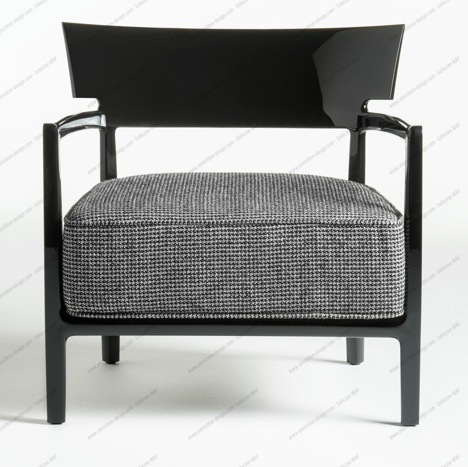 Cara Fancy Armchair Kartell Black