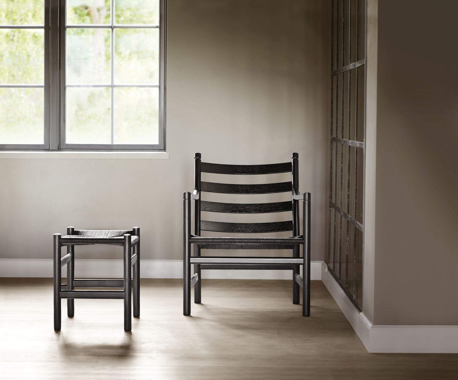 CH53 Footstool CHS Carl Hansen & Søn