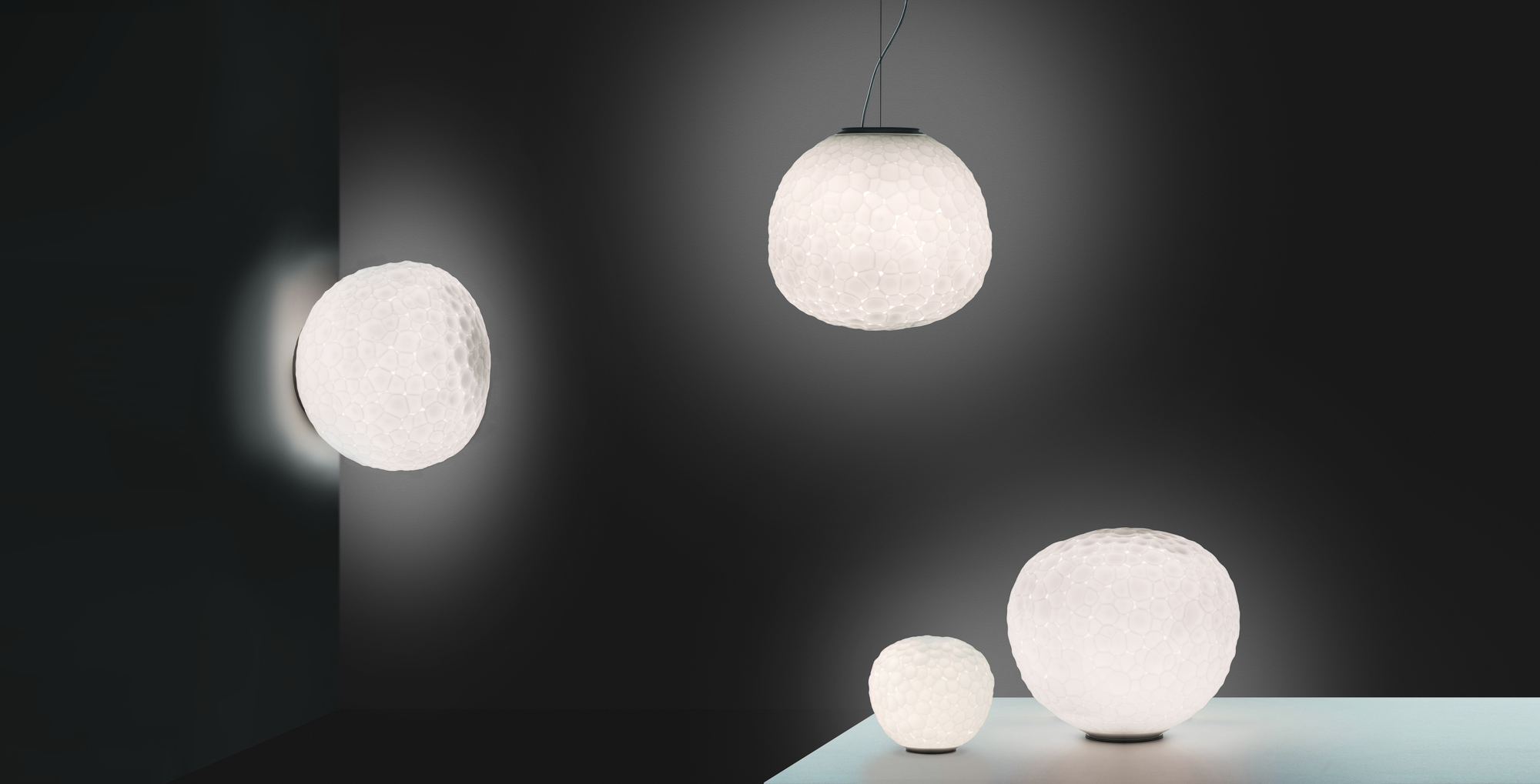 Meteorite 15 Table Stem Table Lamp Artemide