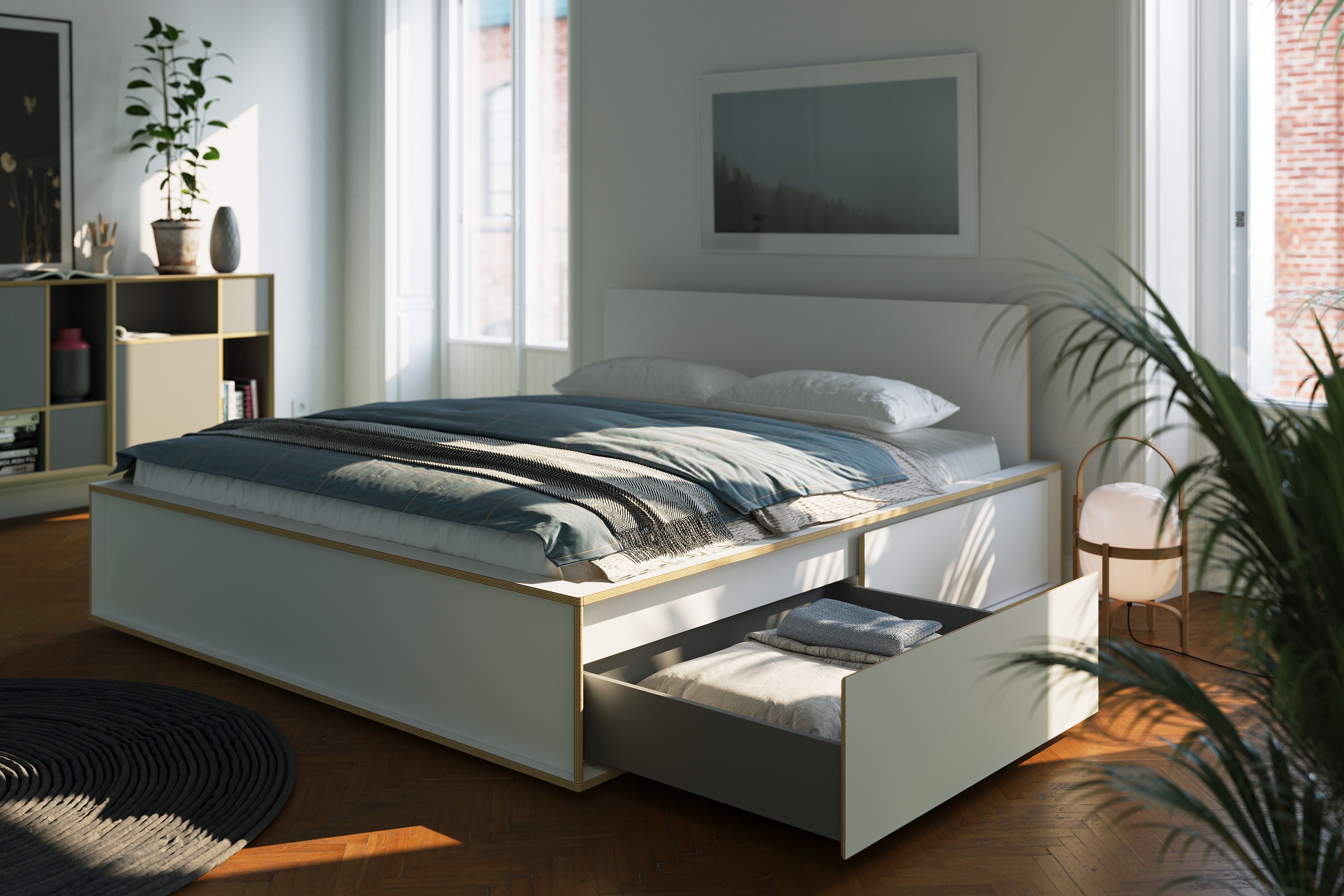Spaze bed Müller Möbelwerkstätten