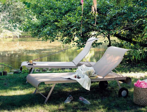 Dune Sun lounger Fermob