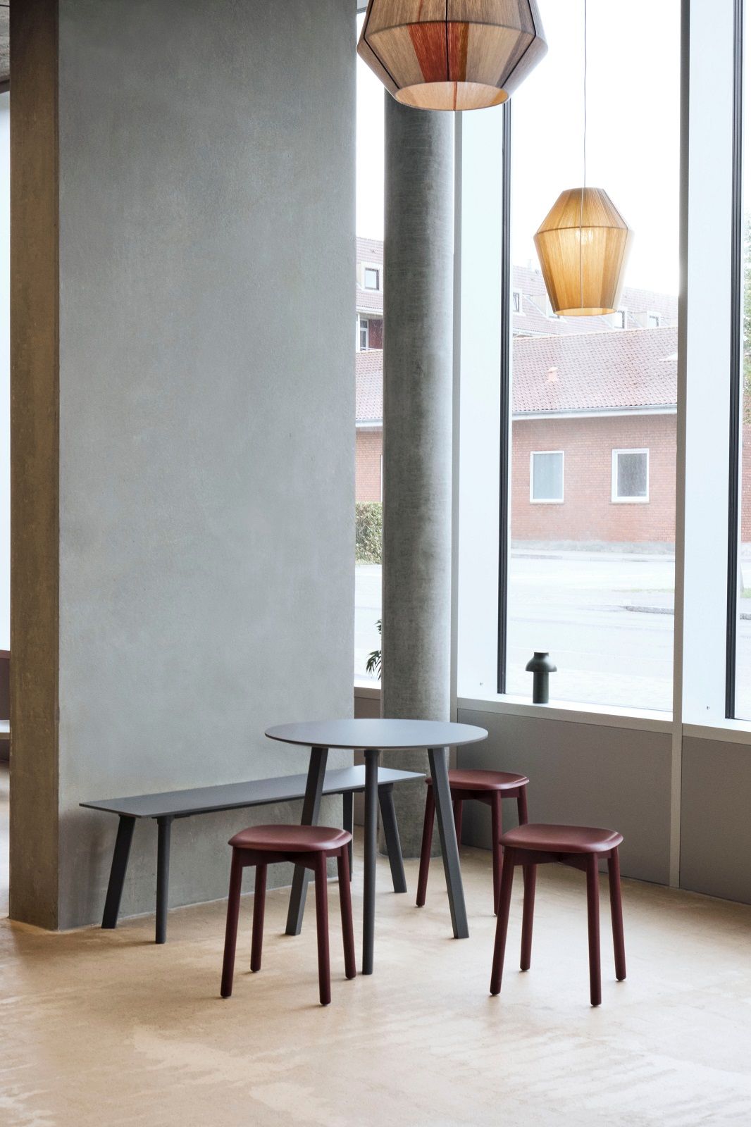 Soft Edge 72 Stool Hay
