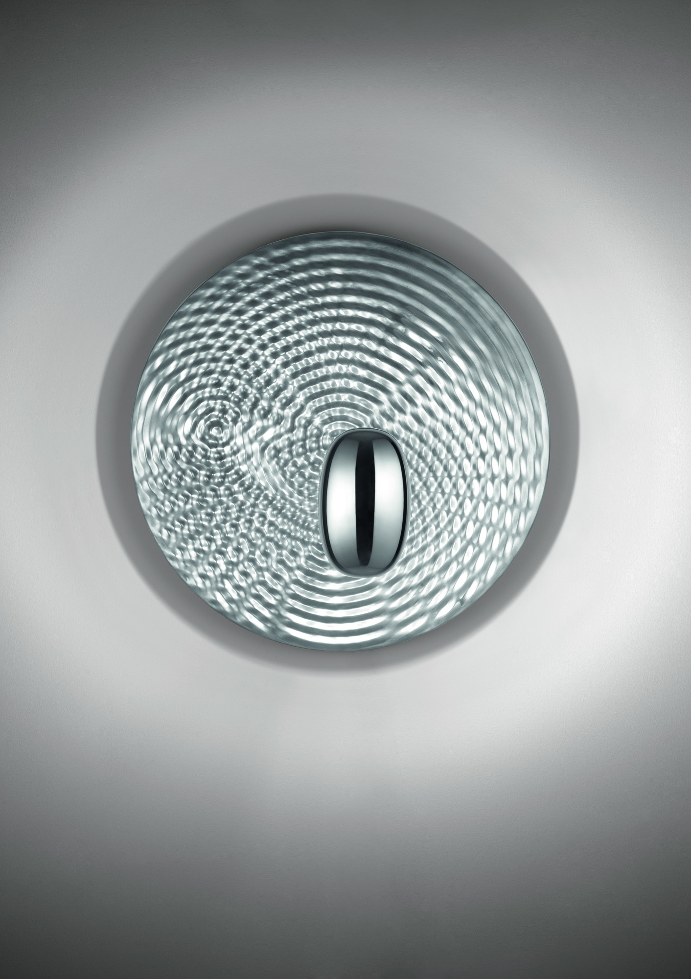 Droplet Mini LED Wall/Ceiling lamp polished chrome Artemide