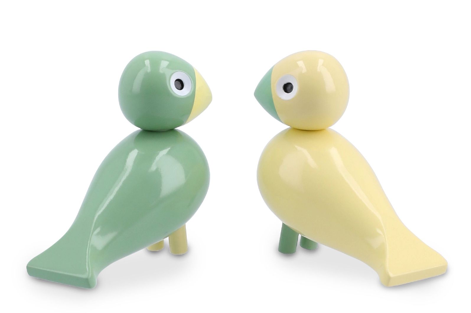Easter Birds 2026 Liliput yellow/green set Kay Bojesen